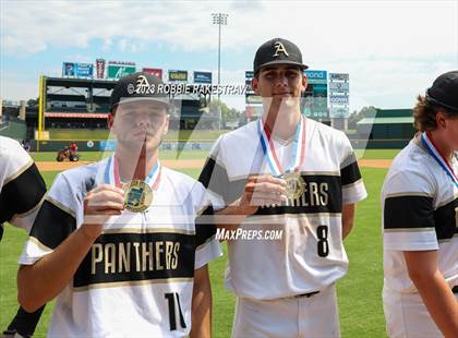 Thumbnail 2 in Abbott vs. Fayetteville (UIL 1A Baseball State Final Medal Ceremony) photogallery.