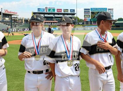 Thumbnail 1 in Abbott vs. Fayetteville (UIL 1A Baseball State Final Medal Ceremony) photogallery.