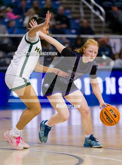 Thumbnail 2 in Bishop Manogue vs. Spanish Springs (NIAA 4A State Championship) photogallery.