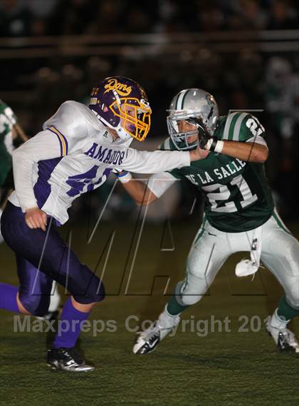 Thumbnail 2 in Amador Valley @ De La Salle (CIF NCS D1 Semifinal) photogallery.