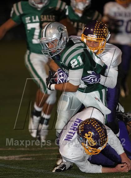 Thumbnail 1 in Amador Valley @ De La Salle (CIF NCS D1 Semifinal) photogallery.