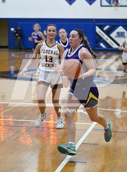 Thumbnail 1 in Federal Hocking vs. Valley (OHSAA Division VI District Final) photogallery.