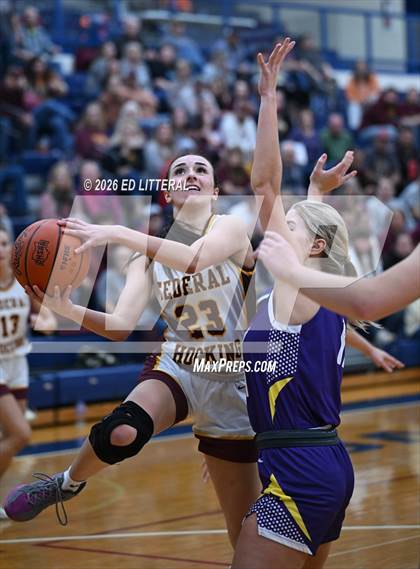 Thumbnail 3 in Federal Hocking vs. Valley (OHSAA Division VI District Final) photogallery.