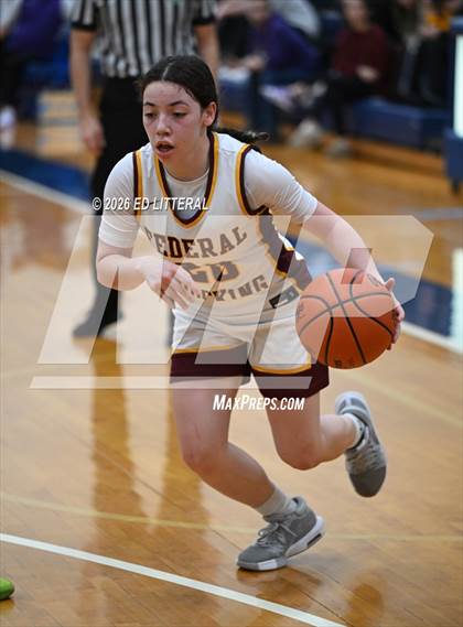 Thumbnail 3 in Federal Hocking vs. Valley (OHSAA Division VI District Final) photogallery.