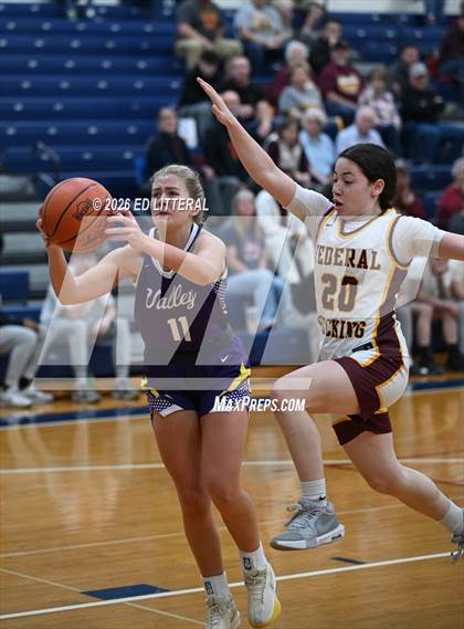 Thumbnail 2 in Federal Hocking vs. Valley (OHSAA Division VI District Final) photogallery.