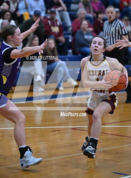 Thumbnail 1 in Federal Hocking vs. Valley (OHSAA Division VI District Final) photogallery.