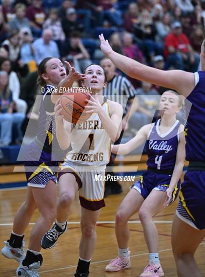 Thumbnail 3 in Federal Hocking vs. Valley (OHSAA Division VI District Final) photogallery.