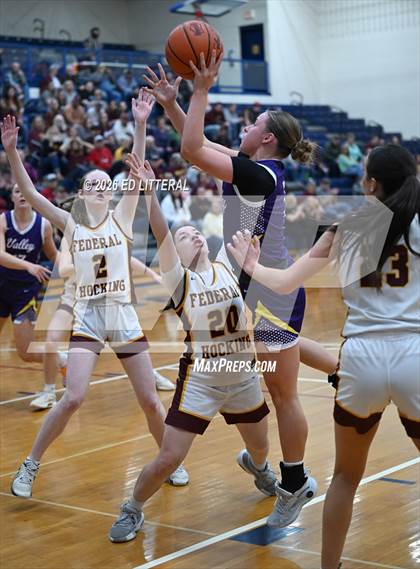 Thumbnail 1 in Federal Hocking vs. Valley (OHSAA Division VI District Final) photogallery.