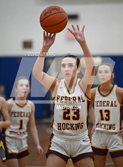 Thumbnail 3 in Federal Hocking vs. Valley (OHSAA Division VI District Final) photogallery.