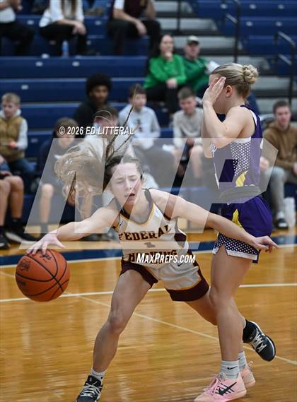 Thumbnail 2 in Federal Hocking vs. Valley (OHSAA Division VI District Final) photogallery.