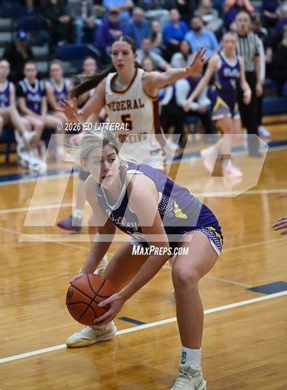 Thumbnail 3 in Federal Hocking vs. Valley (OHSAA Division VI District Final) photogallery.