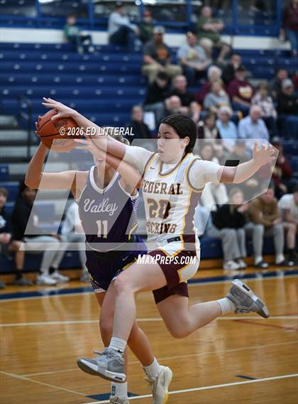 Thumbnail 1 in Federal Hocking vs. Valley (OHSAA Division VI District Final) photogallery.