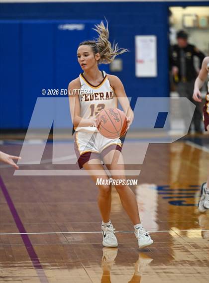 Thumbnail 2 in Federal Hocking vs. Valley (OHSAA Division VI District Final) photogallery.