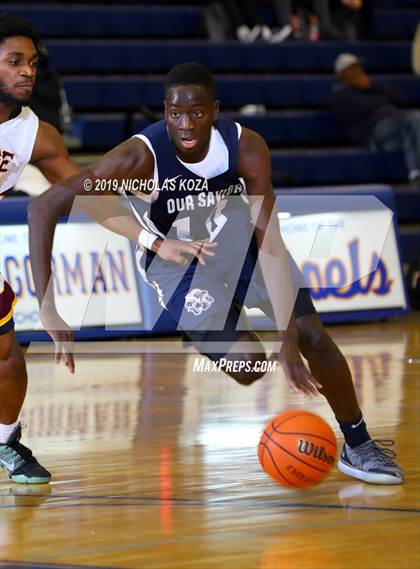 Thumbnail 3 in Our Savior vs. Edge School (Canada)  (Tarkanian Classic) photogallery.