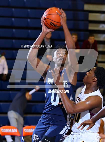 Thumbnail 1 in Our Savior vs. Edge School (Canada)  (Tarkanian Classic) photogallery.