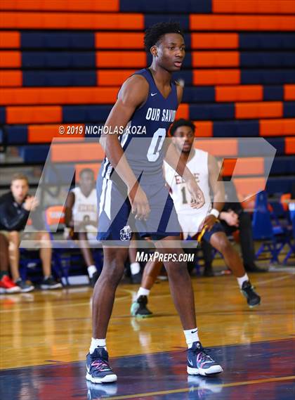 Thumbnail 1 in Our Savior vs. Edge School (Canada)  (Tarkanian Classic) photogallery.