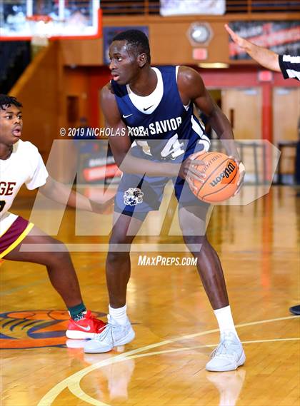 Thumbnail 1 in Our Savior vs. Edge School (Canada)  (Tarkanian Classic) photogallery.