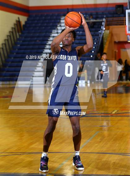 Thumbnail 1 in Our Savior vs. Edge School (Canada)  (Tarkanian Classic) photogallery.