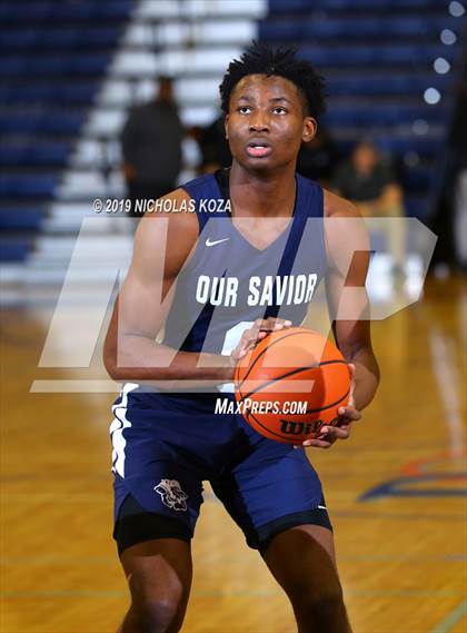Thumbnail 3 in Our Savior vs. Edge School (Canada)  (Tarkanian Classic) photogallery.