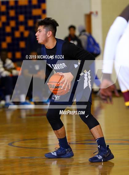 Thumbnail 2 in Our Savior vs. Edge School (Canada)  (Tarkanian Classic) photogallery.