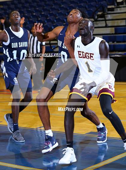 Thumbnail 1 in Our Savior vs. Edge School (Canada)  (Tarkanian Classic) photogallery.