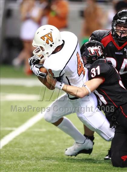 Thumbnail 3 in Westwood vs Lake Travis (Texas Football Classic) photogallery.