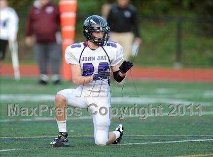 Thumbnail 3 in John Jay @ Harrison (Section 1 Class A Quarterfinal) photogallery.