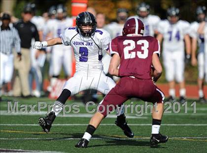 Thumbnail 1 in John Jay @ Harrison (Section 1 Class A Quarterfinal) photogallery.