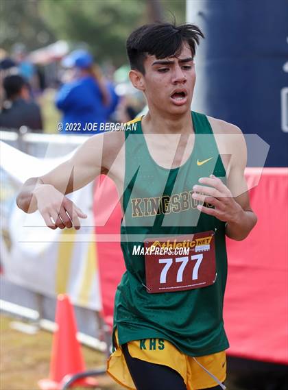 Thumbnail 2 in CIF Central Section Cross Country Championships (Boys D4 Race) photogallery.