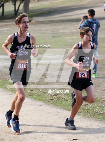 Thumbnail 3 in CIF Central Section Cross Country Championships (Boys D4 Race) photogallery.