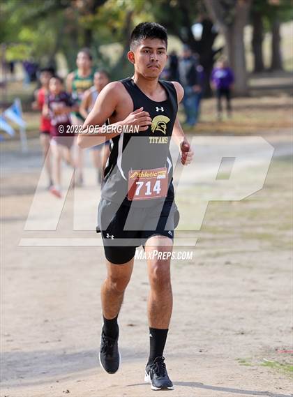 Thumbnail 2 in CIF Central Section Cross Country Championships (Boys D4 Race) photogallery.