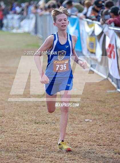Thumbnail 1 in CIF Central Section Cross Country Championships (Boys D4 Race) photogallery.