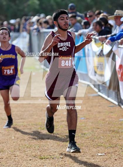 Thumbnail 2 in CIF Central Section Cross Country Championships (Boys D4 Race) photogallery.