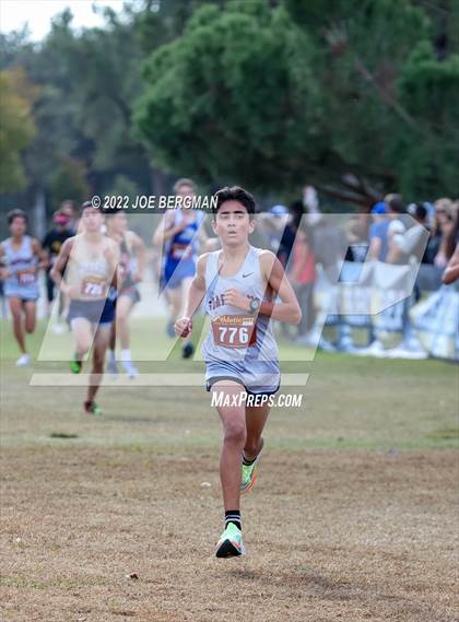 Thumbnail 2 in CIF Central Section Cross Country Championships (Boys D4 Race) photogallery.