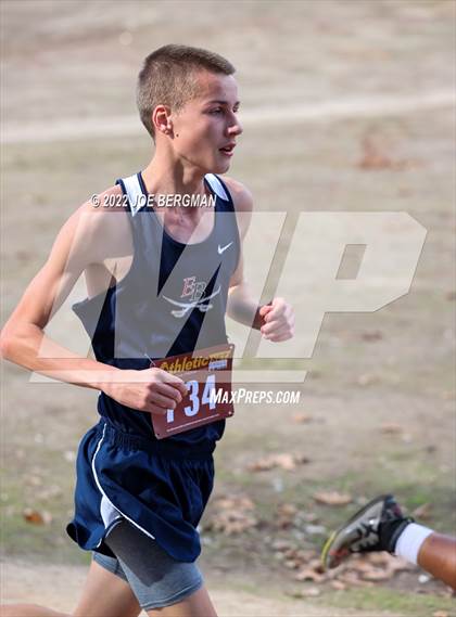 Thumbnail 2 in CIF Central Section Cross Country Championships (Boys D4 Race) photogallery.