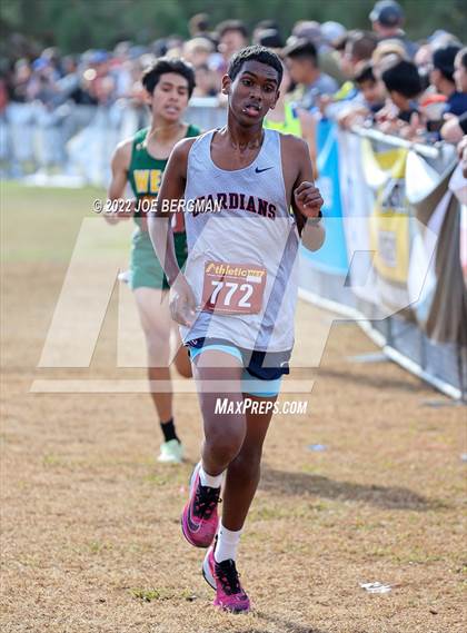 Thumbnail 3 in CIF Central Section Cross Country Championships (Boys D4 Race) photogallery.