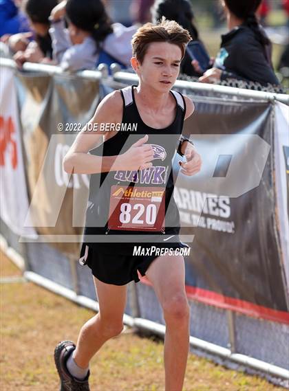 Thumbnail 3 in CIF Central Section Cross Country Championships (Boys D4 Race) photogallery.