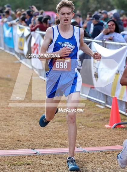 Thumbnail 2 in CIF Central Section Cross Country Championships (Boys D4 Race) photogallery.