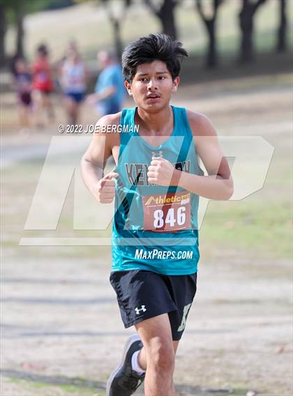 Thumbnail 3 in CIF Central Section Cross Country Championships (Boys D4 Race) photogallery.