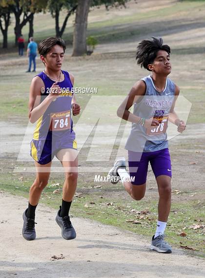 Thumbnail 2 in CIF Central Section Cross Country Championships (Boys D4 Race) photogallery.