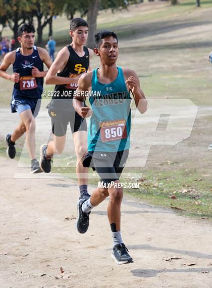 Thumbnail 3 in CIF Central Section Cross Country Championships (Boys D4 Race) photogallery.