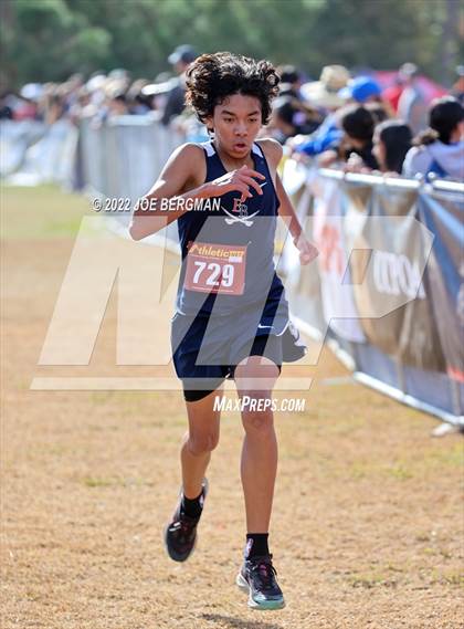 Thumbnail 2 in CIF Central Section Cross Country Championships (Boys D4 Race) photogallery.