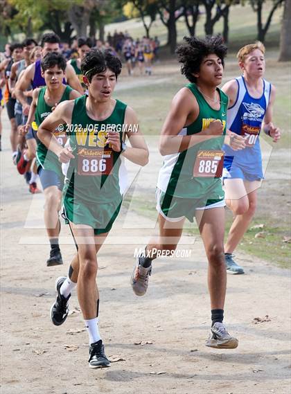 Thumbnail 2 in CIF Central Section Cross Country Championships (Boys D4 Race) photogallery.