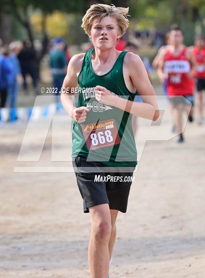 Thumbnail 2 in CIF Central Section Cross Country Championships (Boys D4 Race) photogallery.