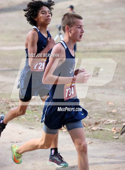 Thumbnail 1 in CIF Central Section Cross Country Championships (Boys D4 Race) photogallery.