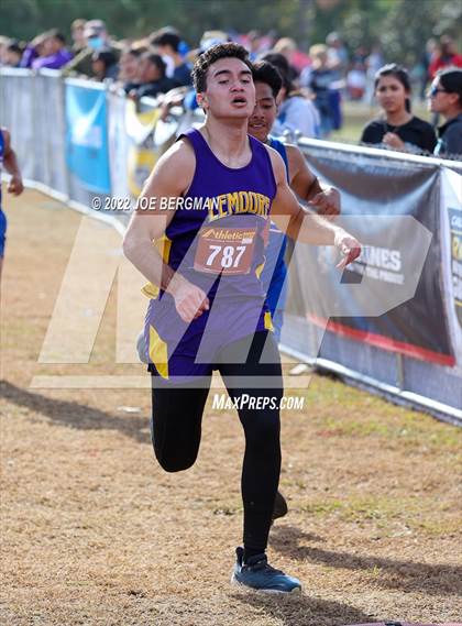 Thumbnail 2 in CIF Central Section Cross Country Championships (Boys D4 Race) photogallery.