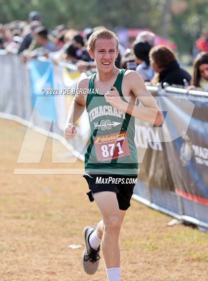 Thumbnail 2 in CIF Central Section Cross Country Championships (Boys D4 Race) photogallery.