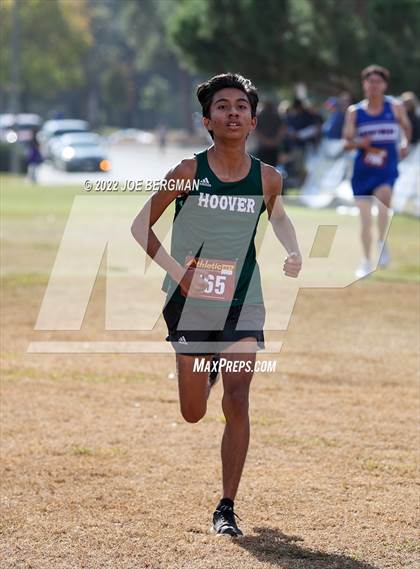 Thumbnail 2 in CIF Central Section Cross Country Championships (Boys D4 Race) photogallery.