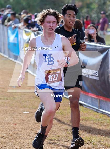 Thumbnail 1 in CIF Central Section Cross Country Championships (Boys D4 Race) photogallery.