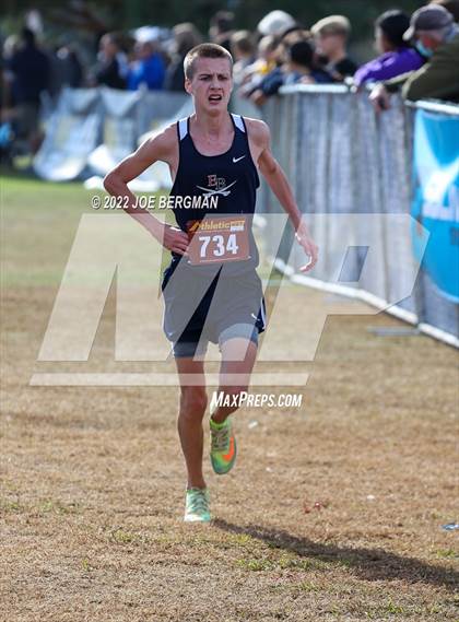 Thumbnail 2 in CIF Central Section Cross Country Championships (Boys D4 Race) photogallery.